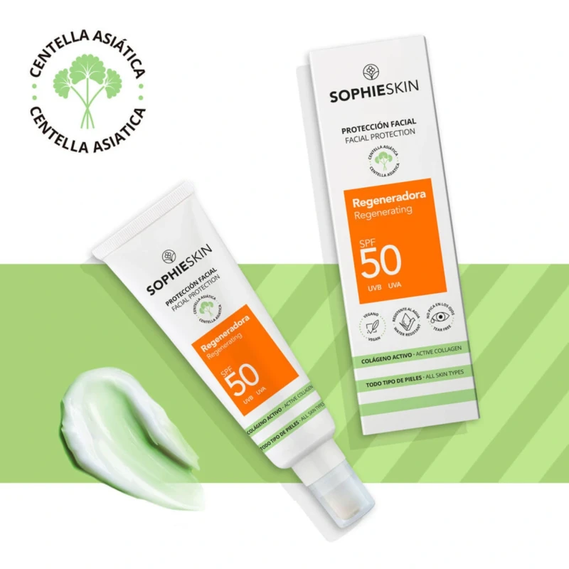 Sophie Skin Regenerating SPF50 | Atkuriamasis SPF50 veidui 50 ml