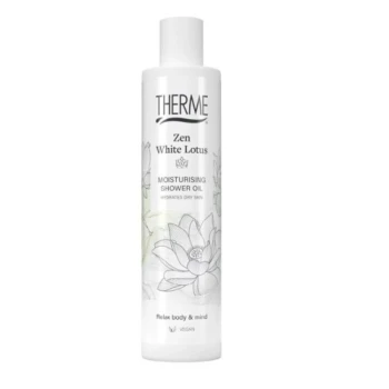 Therme Zen White Lotus Drėkinanti dušo aliejus | Mitrinanti dušo aliejus 250 ml
