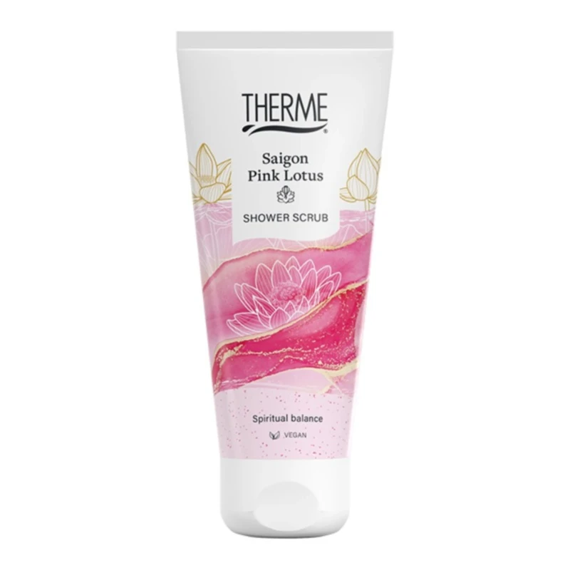 Therme Saigon Pink Lotus Dušo šveitiklis | Kūno šveitiklis 200 ml