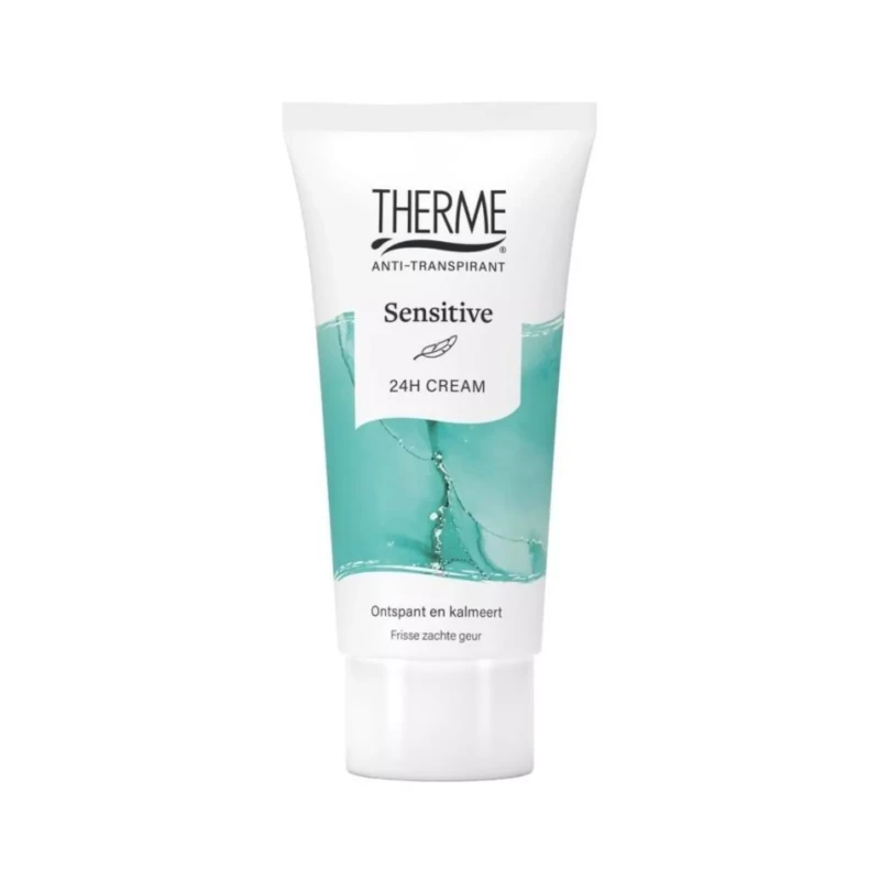 Therme Sensitive 24H Cream | Kremas nuo prakaitavimo jautriai odai 60 ml