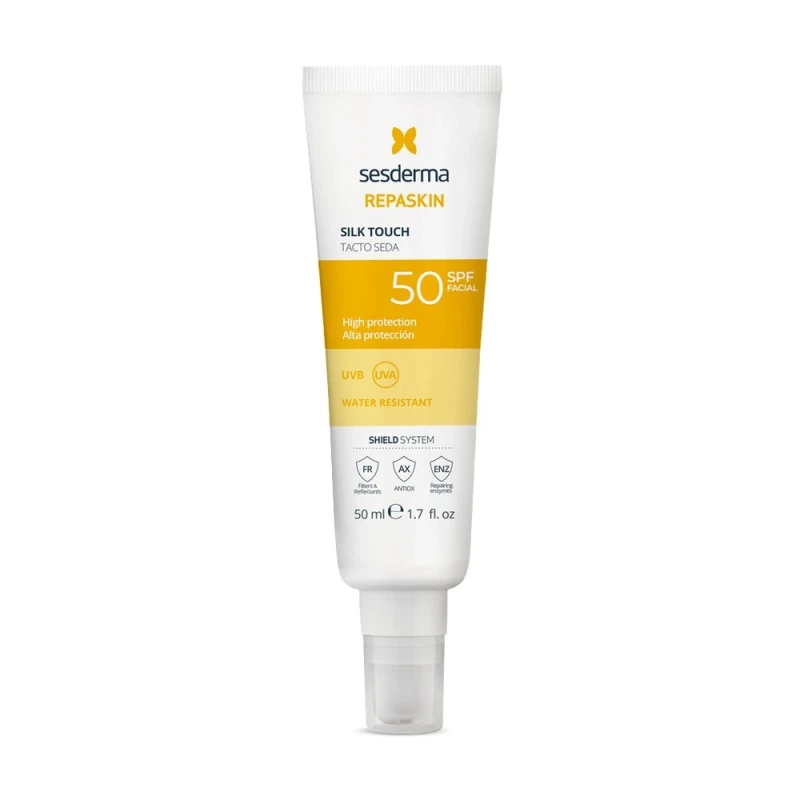 Sesderma Repaskin Silk Touch SPF50 | Saulės apsauga 50 ml