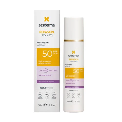 Sesderma Repaskin Urban 365 Anti-Aging SPF50 | Восстанавливающий Солнцезащитный Крем для Лица SPF50 50 мл