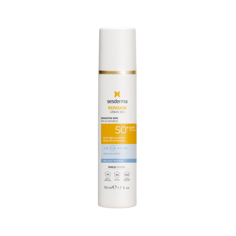 Sesderma Repaskin Urban 365 Depigmenting SPF50 | Apsauginis veido kremas nuo pigmentacijos SPF50 50 ml