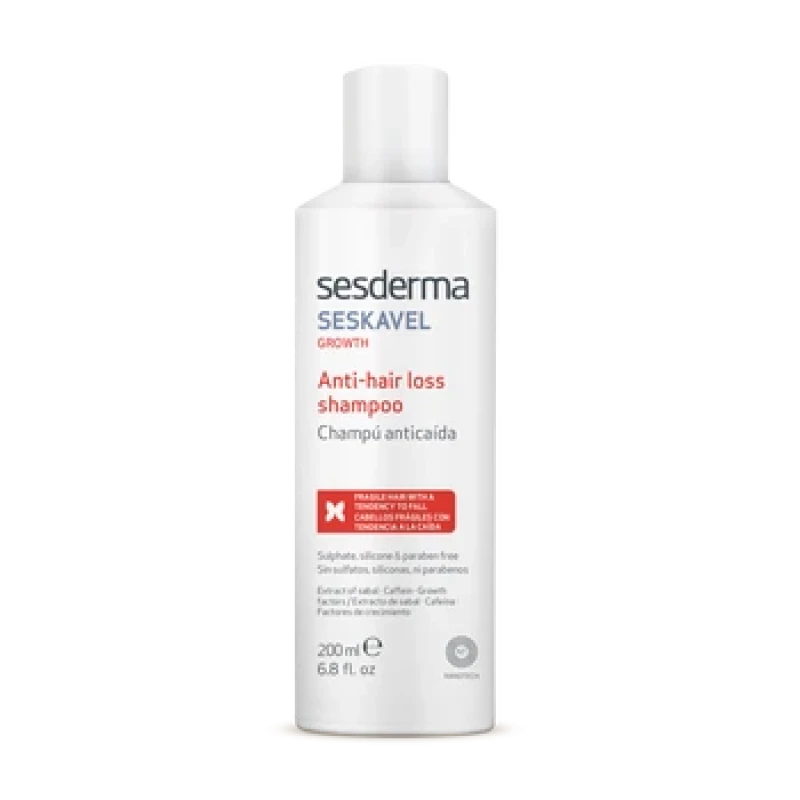 Sesderma Seskavel Growth Anti-Hair Loss losjonas 200 ml | Losjonas prieš plaukų slinkimą
