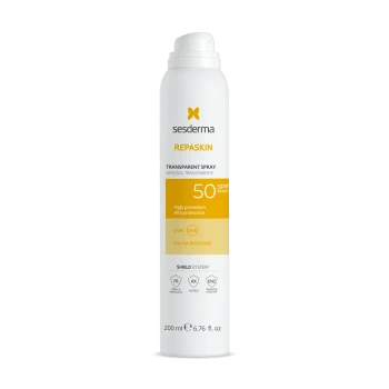 Sesderma Repaskin Transparent Spray SPF50 | Спрей Солнцезащитный Крем Для Тела SPF50 200 мл