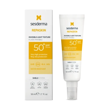 Sesderma Repaskin Invisible Light Texture SPF50 | Солнцезащитный флюид с SPF50  50 мл