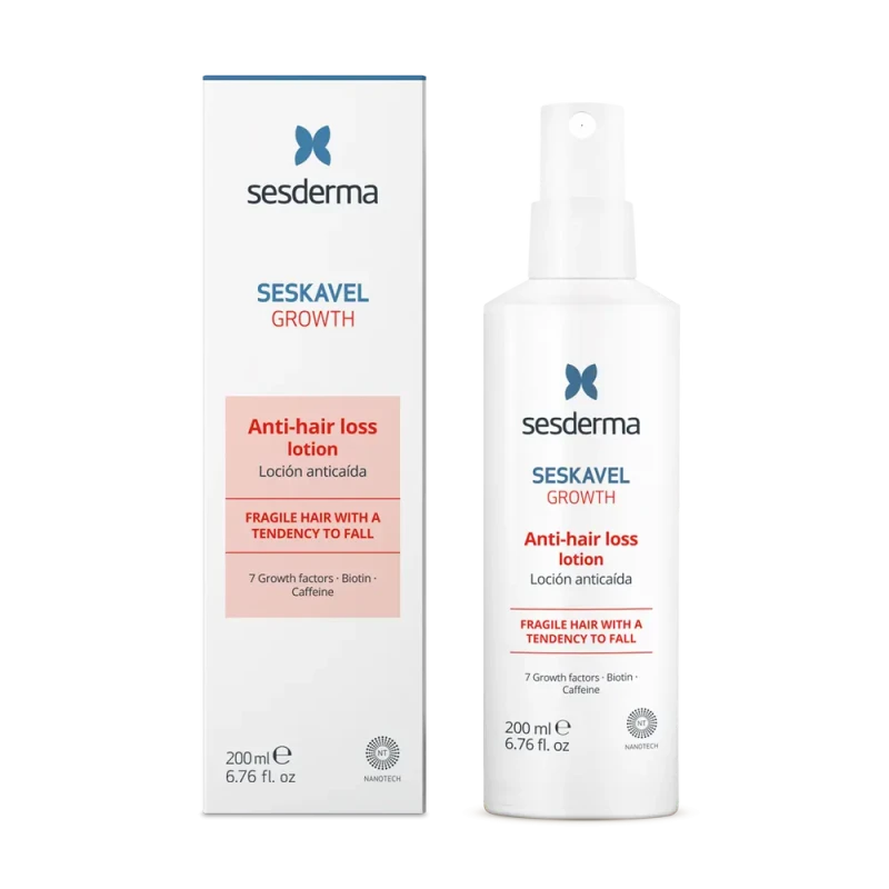 Sesderma Seskavel Growth Anti-Hair Loss Shampo | Šampūnas nuo plaukų slinkimo 200 ml