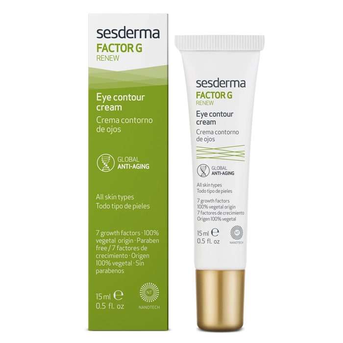 Sesderma Factor G Akių Kontūro Kremas | Atkuriamasis Akių Kremas 15 ml