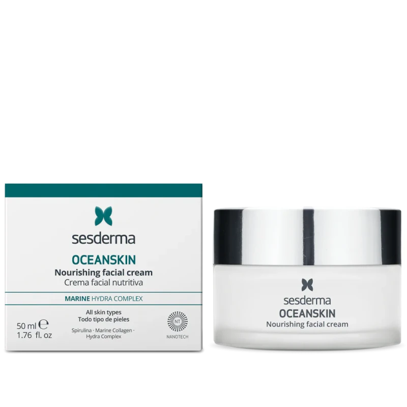 Sesderma Oceanskin Nourishing Facial Cream | Drėkinamasis veido kremas 50 ml
