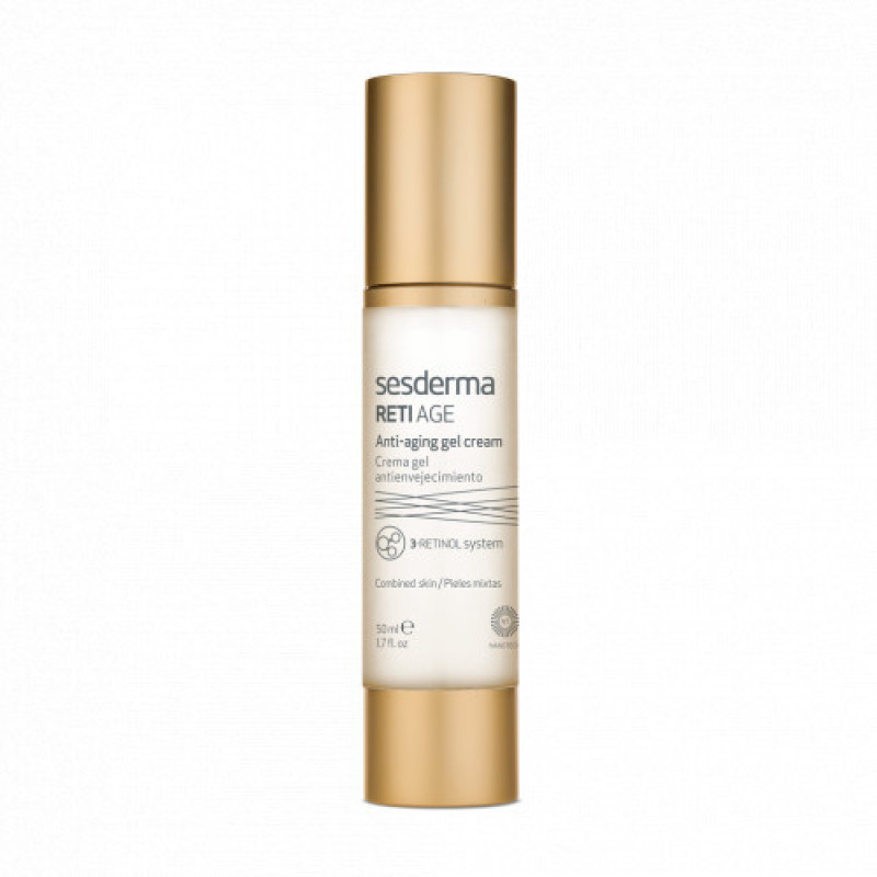 Sesderma Reti-Age Anti-Aging Gel Cream | Atkuriamasis gelinis kremas 50 ml