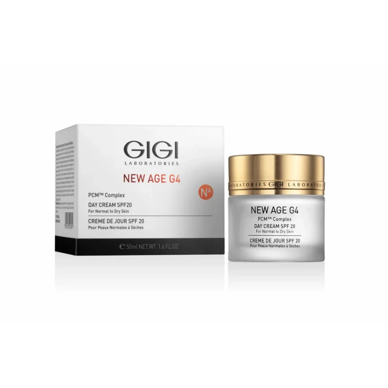 GIGI New Age G4 Day Cream SPF20 | Drėkinamasis ir maitinantis dieninis kremas su SPF20 50 ml