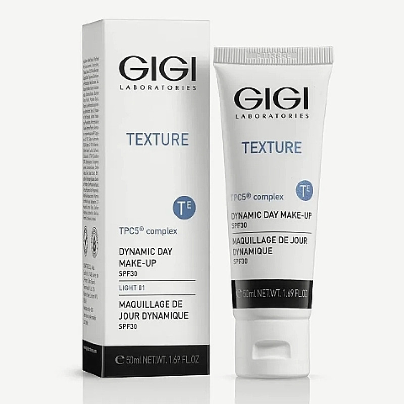 GIGI Texture Dynamic Day Make Up | Дневной крем с тоном и SPF 50 50 мл