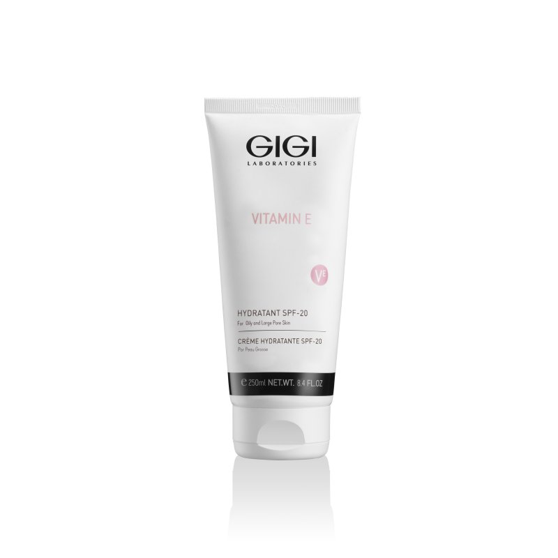 GIGI Vitamin E Moisturizer For Oily Skin SPF 20 | Drėkinamasis kremas riebiai odai 50 ml