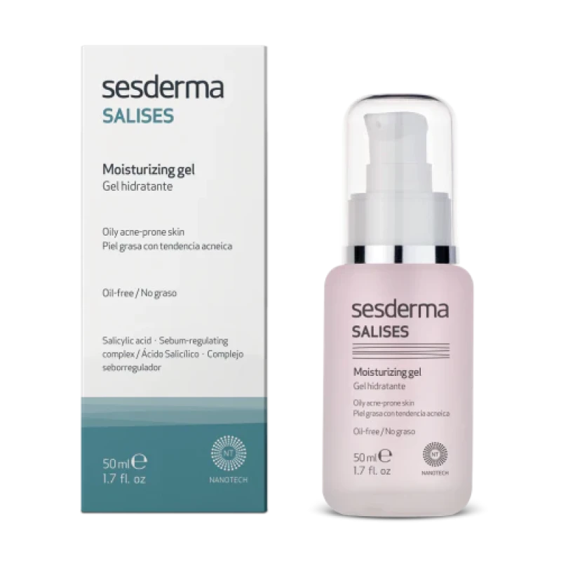 Sesderma Salises Moisturizing Gel | Drėkinantis veido gelis 50 ml