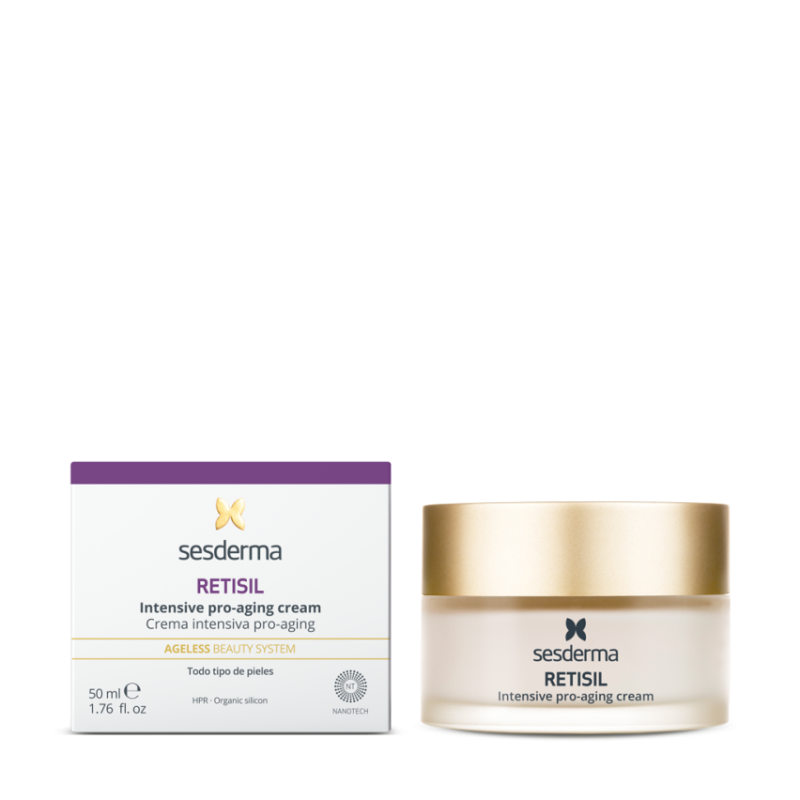 Sesderma Retisil Intensive Pro-Aging Cream | Intensyvus priešraukšlinis veido kremas 50 ml