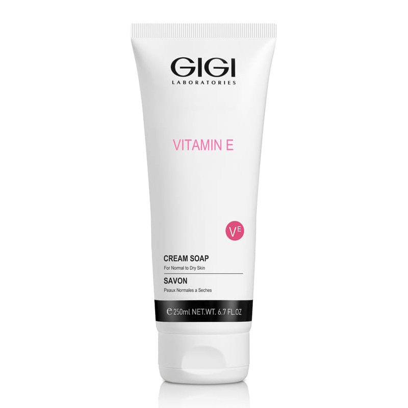 GIGI Vitamin E Cream Soap P.H | Švelnios kreminės muilas su E vitaminu 250 ml