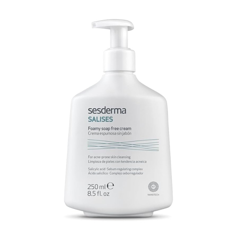 Sesderma Salises Foamy Soap-Free Cleanser | пенящееся чистящее средство без мыла 250 мл
