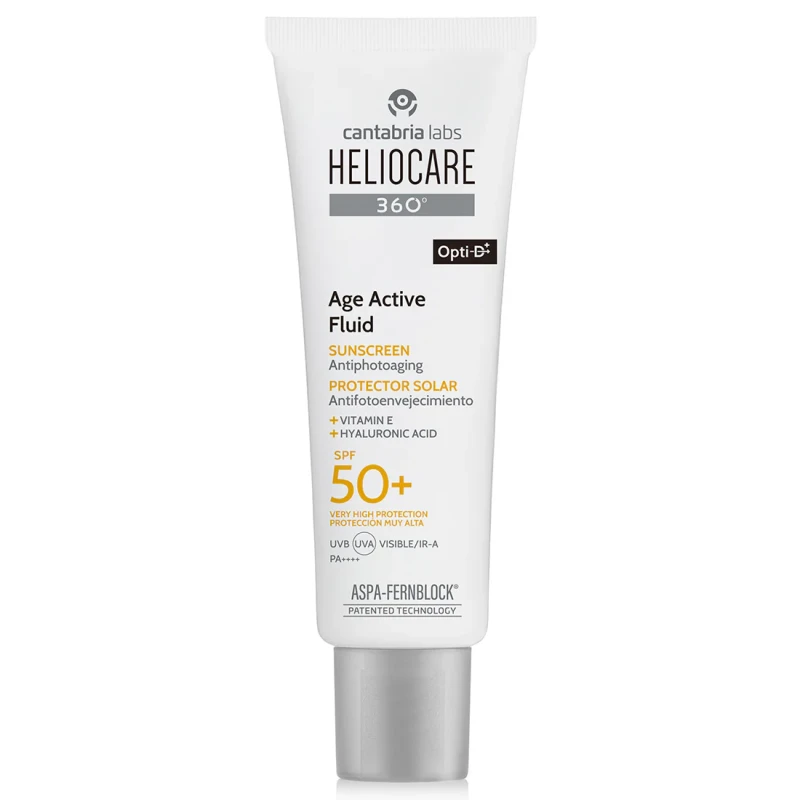HELIOCARE 360 Age Active Fluid SPF50+ | Apsauginis prieš senėjimą fluido su toniniu efektu 50 ml