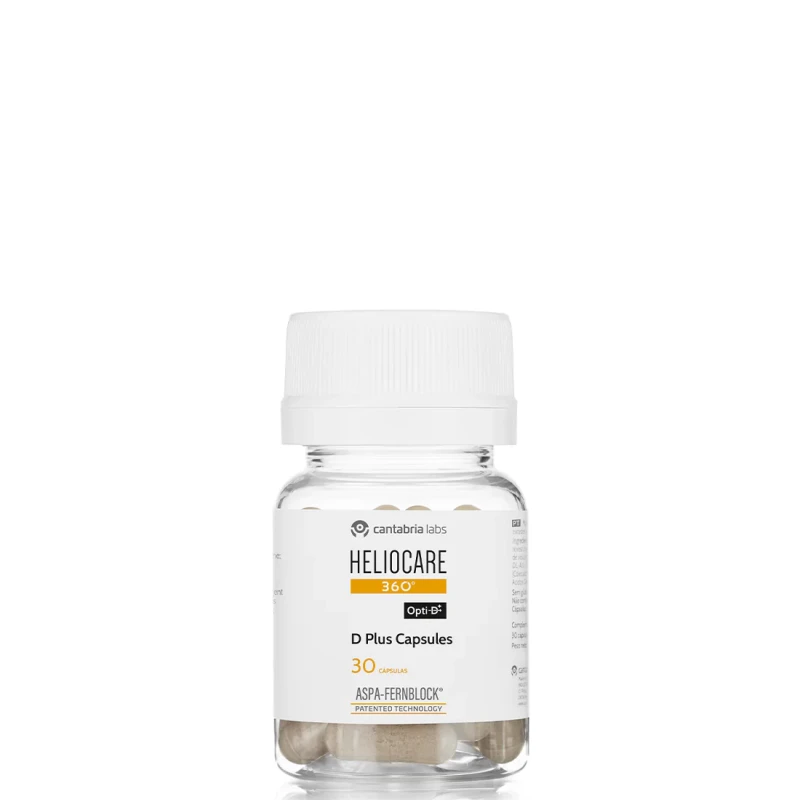 HELIOCARE 360° D Plus kapsulės | maisto papildas su Fernblock®+ ir D vitaminu, 30 kapsulių