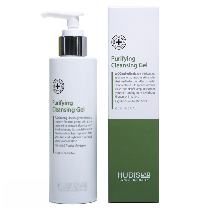 Hubislab Purifying Cleansing Gel 200 мл — гель для жирной кожи