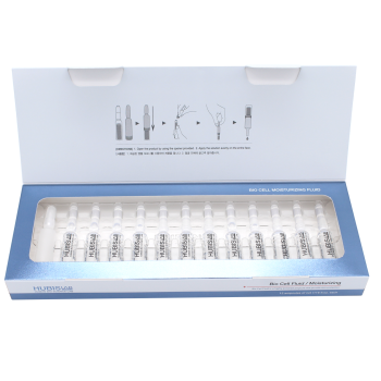 HUBISLAB Bio Cell Moisturizing Fluid | Intensyviai drėkinančios ampulės 2 ml × 12 vnt.