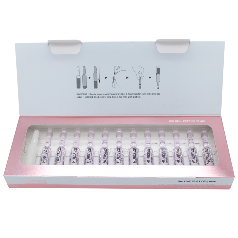 HUBISLAB Bio Cell Peptide Fluid | Atkuriamos ampulės su peptidais 2 ml × 12 vnt.