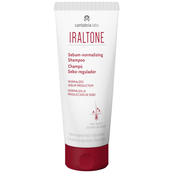 Iraltone Sebum Normalizing Shampoo | Šampūnas riebiai galvos odai 200 ml