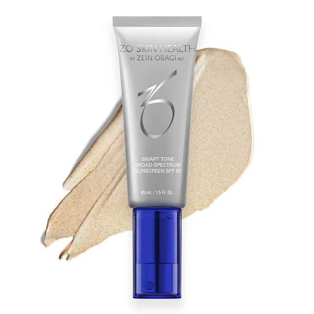 ZO Skin Health Smart Tone Broad‑Spectrum SPF 50 | Tonuojantis veido kremas nuo saulės su SPF 50, atspalvis, 45 ml