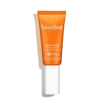 Natura Bissé C+C Vitamin SPF 30 Dry Touch Sunscreen Fluid | Anti-senėjimo apsauginis SPF 30 saulės skystis su vitaminu C 30 ml