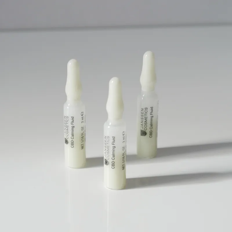 Janssen CBD Calming Fluid | Raminančios ampulės jautriai odai 7 x 2 ml