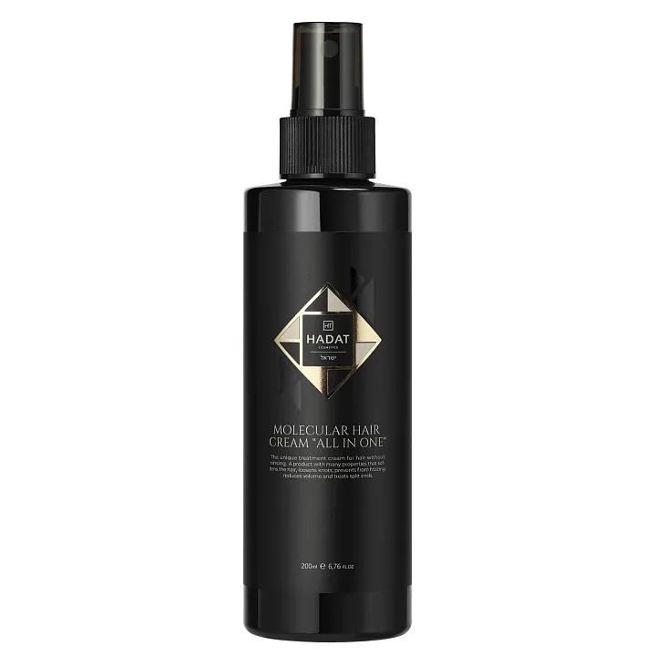 HADAT Molecular Hair Cream “ALL IN ONE” | Paliekantis Plaukus Nešalinantis Kremo-Spurkstukas 200 ml