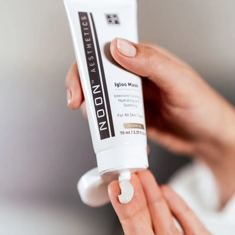 NOON Aesthetics Igloo Mask | Intensyviai vėsinanti ir raminanti kaukė 70 ml