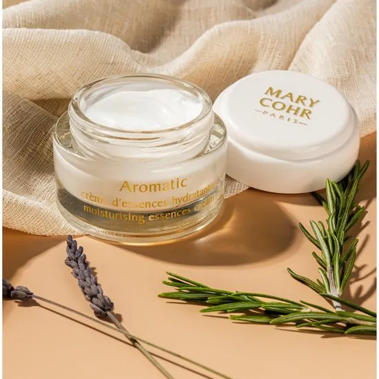 Mary Cohr Aromatic Cream | Intensyviai drėkinantis ir energizuojantis veido kremas su eteriniais aliejais 50 ml