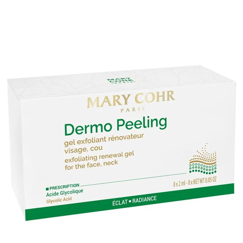Mary Cohr Dermo Peeling Home Treatment | Intensyvus 8 savaičių glikolio rūgšties pilingo kursas 8 × 2 ml