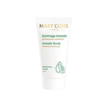 Mary Cohr Aromatic Scrub | Dviguba poveikio šveitiklis veidui su eteriniais aliejais 50 ml