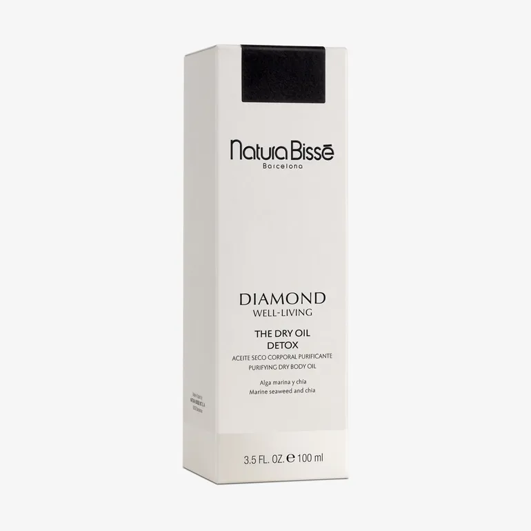 Natura Bissé Diamond Well-Living The Dry Oil – Detox | Valanti ir švarinanti ir subalansuojanti sausoji kūno aliejus su jūros dumblių ir čijos aliejumi 100 ml