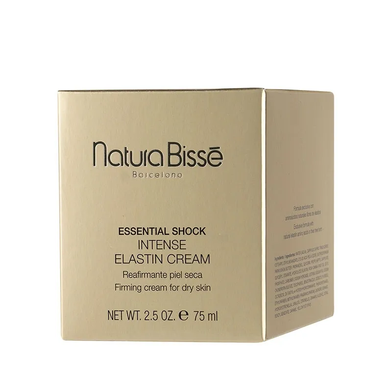 Natura Bissé Essential Shock Intense Elastin Cream | Интенсивный питательный крем для лица, повышающий эластичность, для сухой кожи, 75 мл