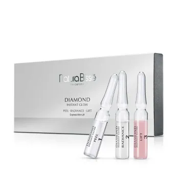 Natura Bissé Diamond Instant Glow | Набор из ампул для экспресс-лифтинга в 3 шага 12 × 1,5 мл