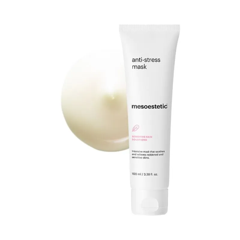 Mesoestetic anti-stress mask | Intensyviai raminanti veido kaukė jautriai ir paraudusiai odai 100 ml