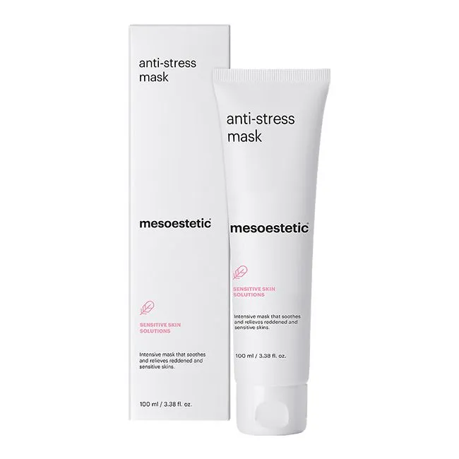 Mesoestetic anti-stress mask | Intensyviai raminanti veido kaukė jautriai ir paraudusiai odai 100 ml