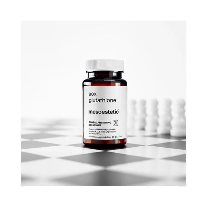 Mesoestetic aox glutathione | Maisto papildas su glutatonu ir antioksidantais 60 tablečių