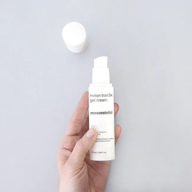 Mesoestetic melan tran3x gel cream | Крем-гель от пигментации с транексамовой кислотой 50 мл