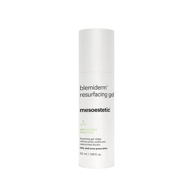 Mesoestetic blemiderm® resurfacing gel | Atkuriamasis gelis su salicilo ir glikolio rūgštimi 50 ml