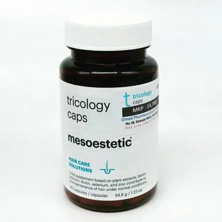 Mesoestetic tricology caps | Капсулы для снижения выпадения волос 60 капсул