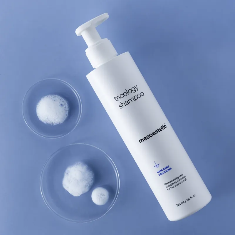 Mesoestetic tricology shampoo | Укрепляющий шампунь против выпадения волос 225 мл