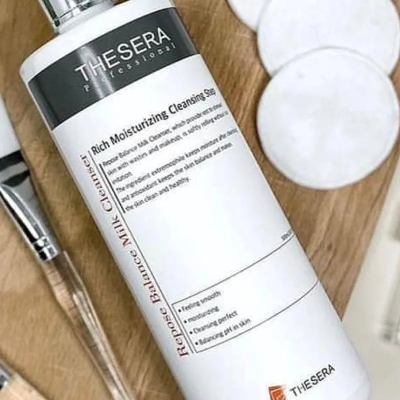 THESERA Repose Balance Milk Cleanser | Drėkinamasis valomasis pienelis 500 ml