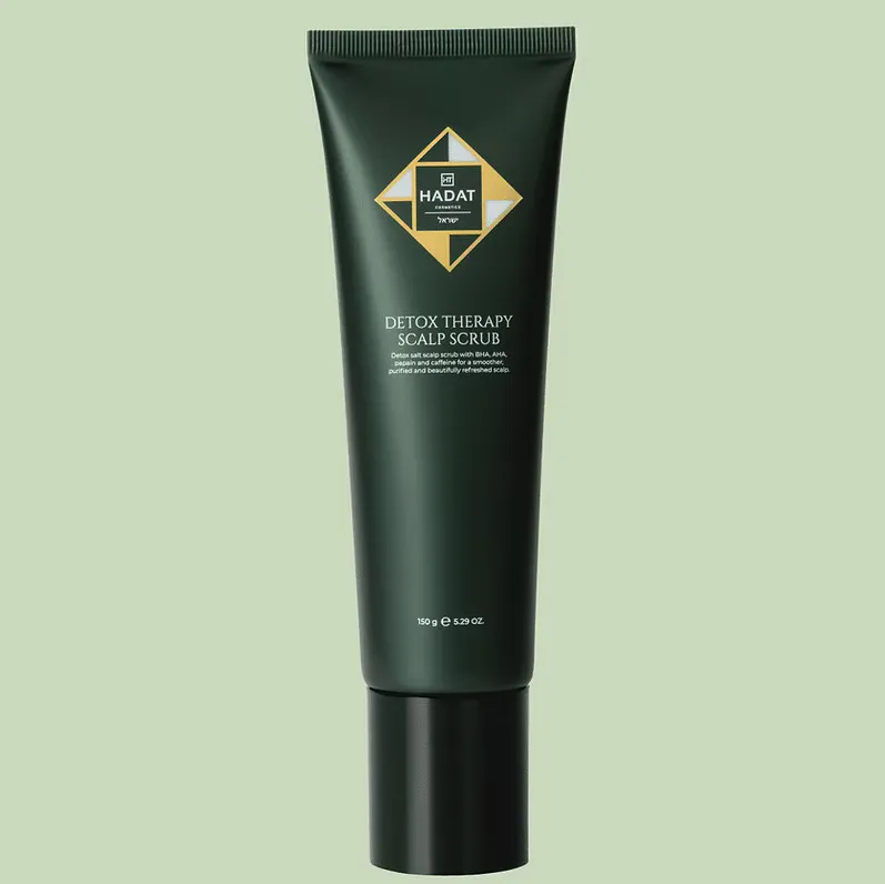 Hadat Cosmetics Detox Therapy Scalp Scrub | Кислотно-механический скраб для кожи головы для глубокой очистки 150 г