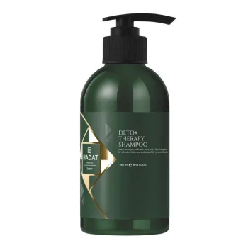 Hadat Cosmetics Detox Therapy Shampoo | Detoksikuojantis šampūnas galvos odos giliam ir švelniam valymui 50 ml / 250 ml / 800 ml