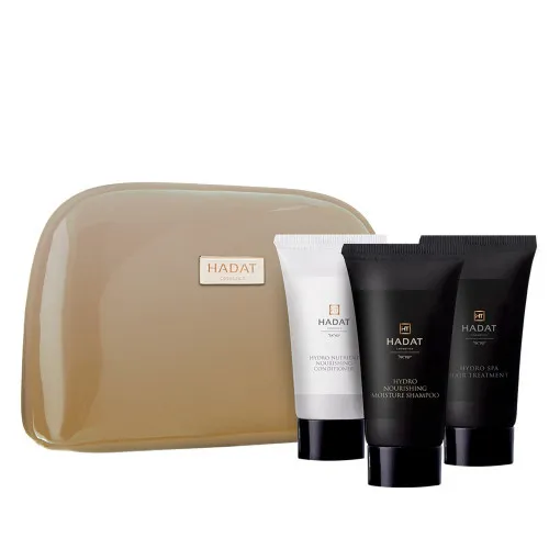 HADAT Hydro Nourishing Moisture Set | Drėkinantis plaukų priežiūros rinkinys