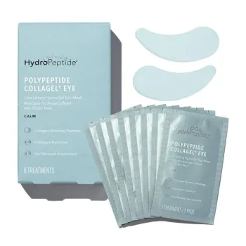 HydroPeptide PolyPeptide Collagel+ (Eye) | Восстанавливающая и укрепляющая маска для кожи под глазами, 8 шт.